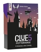 Cover-Bild zum Titel 'CLUE5 #Potterverse. 5 Hinweise, nur eine Lösung. Das Trend-Quiz für deine Tasche' von 'Stefan Heine'