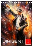Cover-Bild zum Titel 'Der Dirigent modern (Tischkalender 2026 DIN A5 hoch), CALVENDO Monatskalender' von 'Peter Roder'