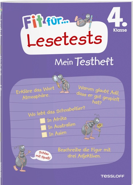 Fit für Lesetests 4. Klasse. Mein Testheft - Julia Meyer