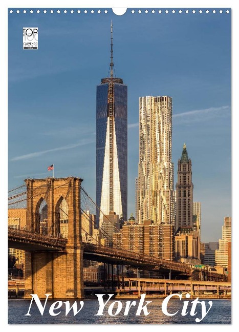 New York City (Wandkalender 2025 DIN A3 hoch), CALVENDO Monatskalender - Thomas Klinder