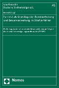 Cover-Bild zum Titel 'Fair trial als Grundlage der Beweiserhebung und Beweisverwertung im Strafverfahren' von 'Benedikt Jugl'