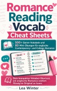 Cover-Bild zum Titel 'Romance Reading Vocab Cheat Sheets' von 'Lea Winter'