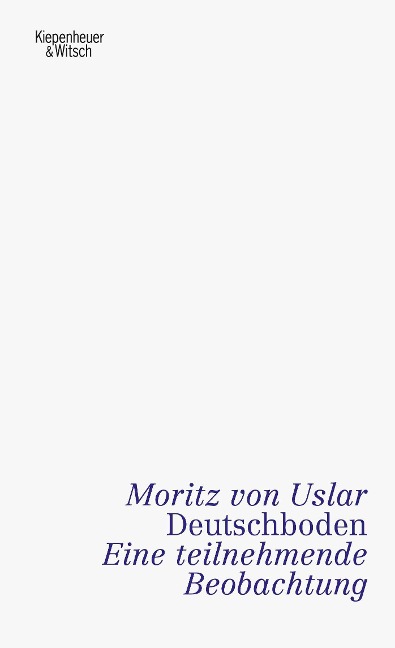 Deutschboden - Moritz von Uslar