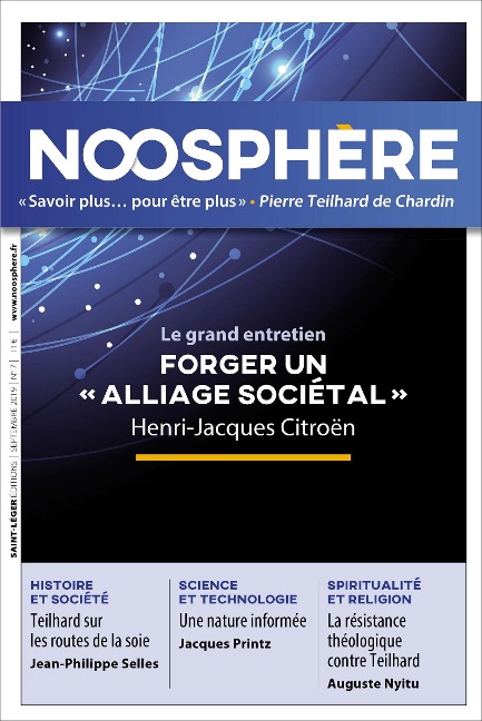 Revue Noosphère - Numéro 7 - Association des Amis de Pierre Teilhard de Chardin