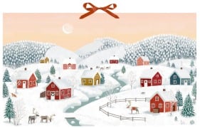 Cover-Bild zum Titel 'Wand-Adventskalender - Winterhäuser' von ''