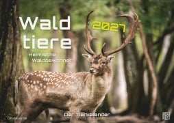 Cover-Bild zum Titel 'Waldtiere - Heimische Waldbewohner - Der Tierkalender - 2027 - Kalender DIN A2' von ''