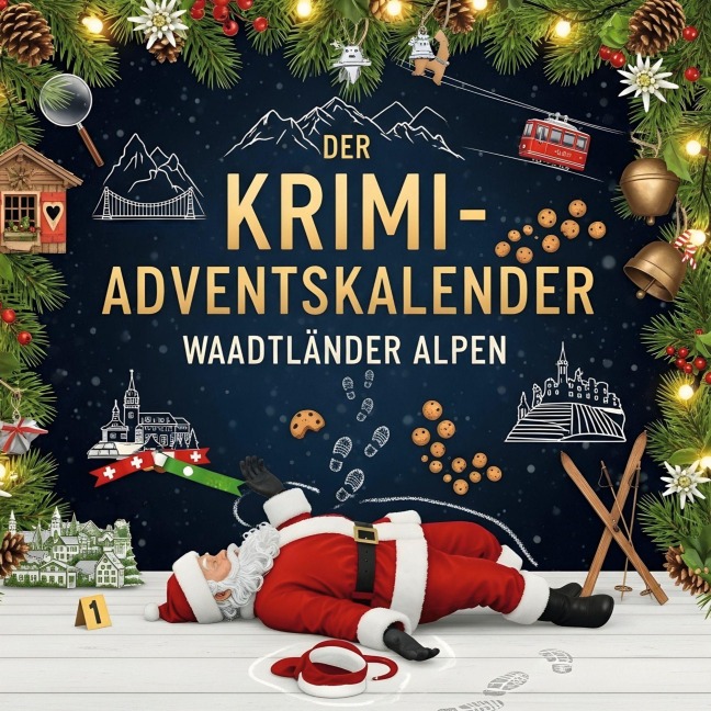 Der Krimi-Adventskalender Waadtländer Alpen - Florian Günther