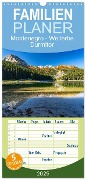 Familienplaner 2025 - Montenegro - Welterbe Durmitor mit 5 Spalten (Wandkalender, 21 x 45 cm) CALVENDO - Peter Schickert