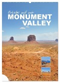 Erlebe mit mir das Monument Valley (Wandkalender 2024 DIN A2 hoch), CALVENDO Monatskalender - Nadine Büscher