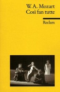 Cover-Bild zum Titel 'Cosi fan tutte' von 'Wolfgang A Mozart'