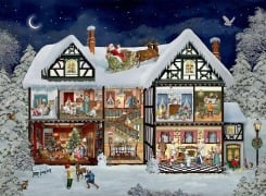 Cover-Bild zum Titel 'A3-Wand-Adventskalender - Im Adventshaus' von ''