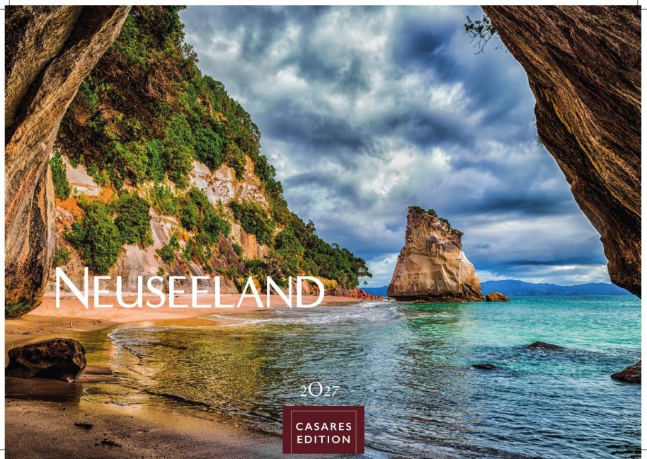 Neuseeland Kalender 2027 - Wandkalender | Fotokalender Ozeanien 35x50cm - Bildkalender mit atemberaubenden Naturaufnahmen, perfekt für Reisefans & Neuseeland-Liebhaber - 