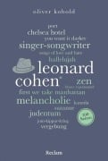 Cover-Bild zum Titel 'Leonard Cohen. 100 Seiten' von 'Oliver Kobold'