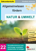 Cover-Bild zum Titel 'Allgemeinwissen fördern NATUR & UMWELT' von 'Friedhelm Heitmann'