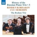 Cover-Bild zum Titel 'History of the Russian Piano Trio,Vol.3' von 'The Brahms Trio'