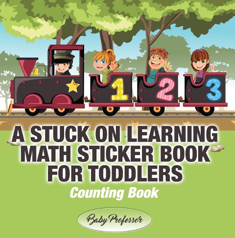A Stuck on Learning Math Sticker Book for Toddlers - Counting Book - Baby
