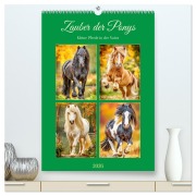 Cover-Bild zum Titel 'Zauber der Ponys. Kleine Pferde in der Natur (hochwertiger Premium Wandkalender 2026 DIN A2 hoch), Kunstdruck in Hochglanz' von 'Rose Hurley'