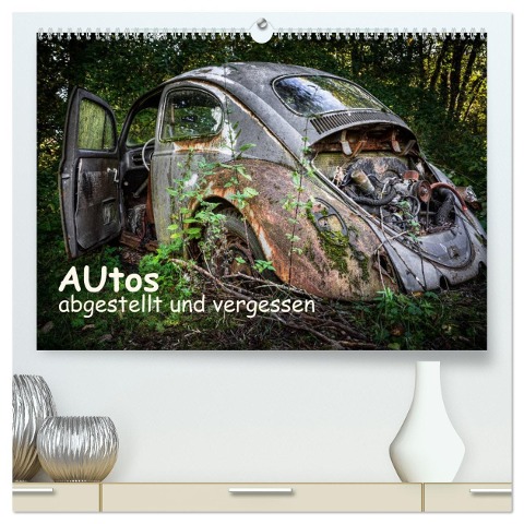 Autos, abgestellt und vergessen (hochwertiger Premium Wandkalender 2024 DIN A2 quer), Kunstdruck in Hochglanz - Dirk Rosin
