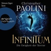 Cover-Bild zum Titel 'INFINITUM - Die Ewigkeit der Sterne' von 'Christopher Paolini'