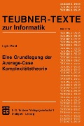 Cover-Bild zum Titel 'Eine Grundlegung der Average-Case Komplexitätstheorie' von ''