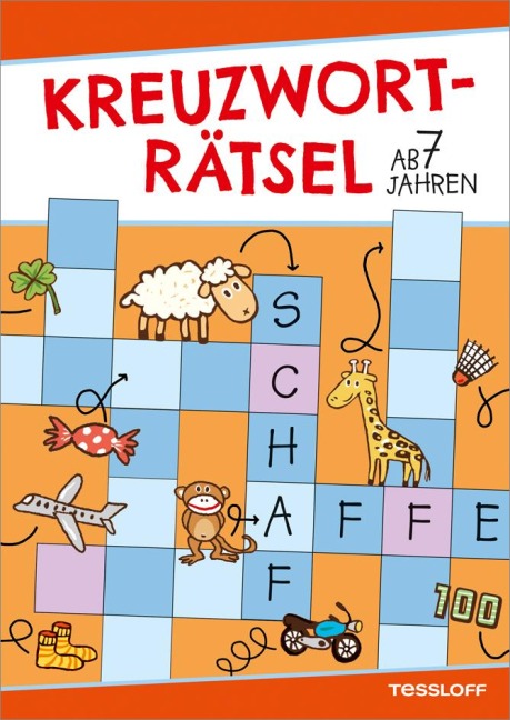 Kreuzworträtsel ab 7 Jahren - 