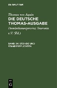 Cover-Bild zum Titel 'Stände und Standespflichten' von 'Thomas von Aquin'