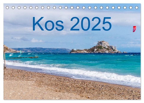 Kos 2025 (Tischkalender 2025 DIN A5 quer), CALVENDO Monatskalender - Stefan O. Schüller und Elke Schüller