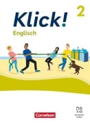 Cover-Bild zum Titel 'Klick! Englisch Band 2: 6. Schuljahr - Schulbuch mit digitalen Medien' von 'Martina Koch, Berit Rudolph'