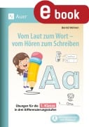 Cover-Bild zum Titel 'Vom Laut zum Wort - vom Hören zum Schreiben' von 'Bernd Wehren'