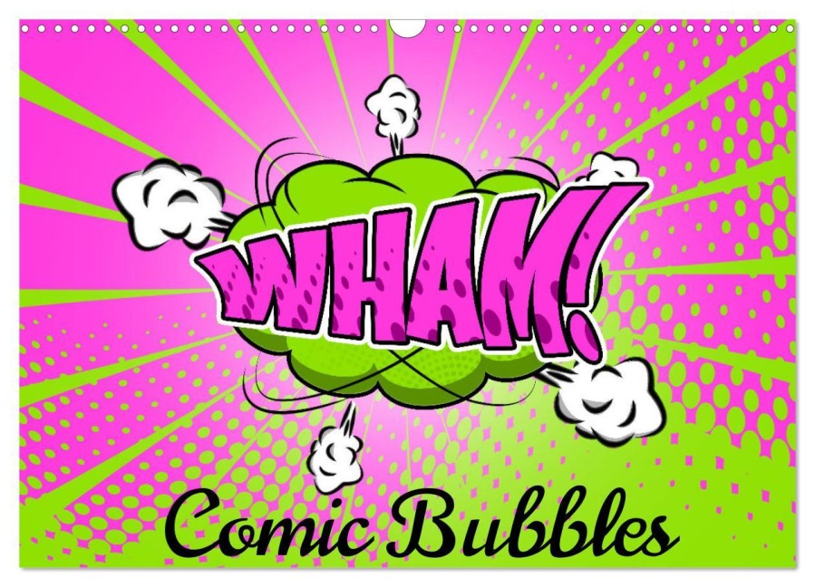 Comic Bubbles (Wandkalender 2025 DIN A3 quer), CALVENDO Monatskalender - Sell Pixs:Sell