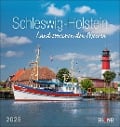 Schleswig-Holstein Postkartenkalender 2025 - Land zwischen den Meeren - 