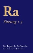 Cover-Bild zum Titel 'Ra Sitzung 1-3' von 'Don Elkins, Carla Rückert, Jim McCarty'