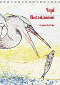 Cover-Bild zum Titel 'Vogel Illustrationen (Tischkalender immerwährend DIN A5 hoch)' von 'Ursula Di Chito'