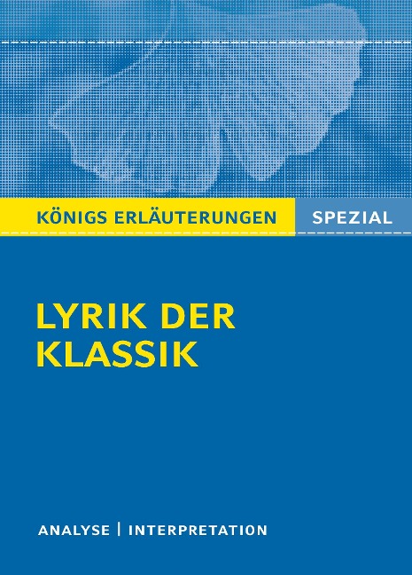 Lyrik der Klassik - Gudrun Blecken