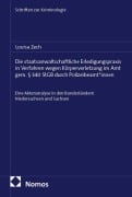 Cover-Bild zum Titel 'Die staatsanwaltschaftliche Erledigungspraxis in Verfahren wegen Körperverletzung im Amt gem. § 340 StGB durch Polizeibeamt*innen' von 'Louisa Zech'