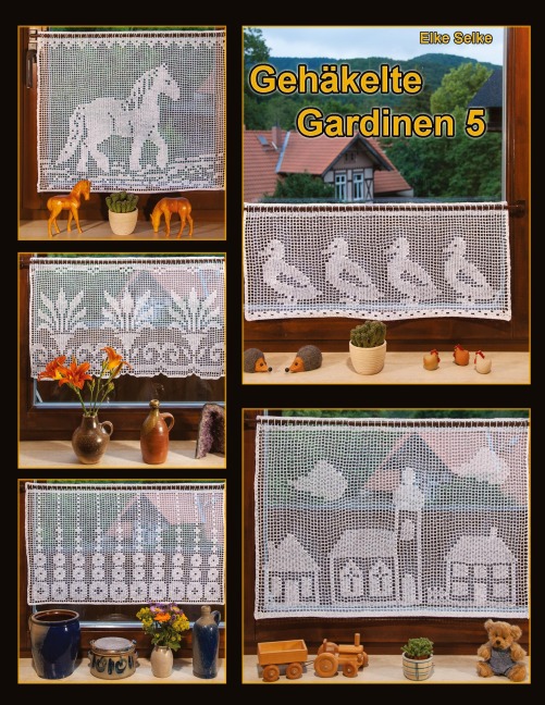 Gehäkelte Gardinen 5 - Elke Selke