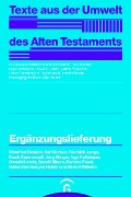 Ergänzungslieferung - Carsten Peust, Manfried Dietrich, Karl Hecker, Friedrich Junge, Ingo Kottsieper