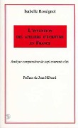Cover-Bild zum Titel 'L'invention des ateliers d'écriture en France' von 'Rossignol'