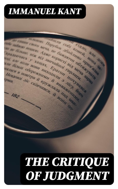 The Critique of Judgment - Immanuel Kant