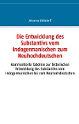 Cover-Bild zum Titel 'Die Entwicklung des Substantivs vom Indogermanischen zum Neuhochdeutschen' von 'Johannes Zühlsdorff'
