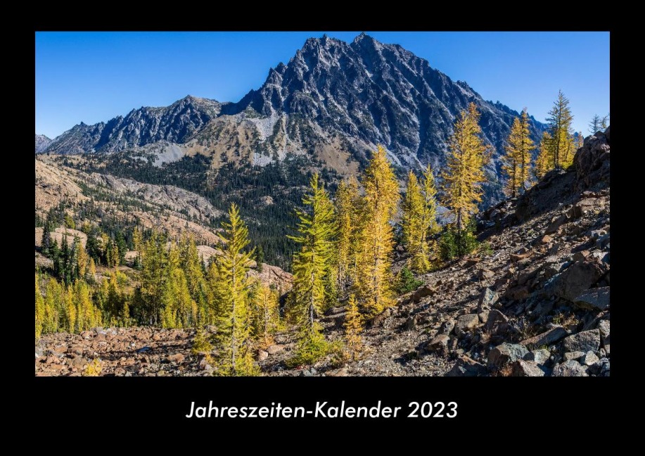 Jahreszeiten-Kalender 2023 Fotokalender DIN A3 - Tobias Becker