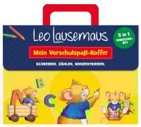 Cover-Bild zum Titel 'Leo Lausemaus - Mein Vorschulspaß-Koffer' von 'Birgit Ebbert, Janis Schmitz'