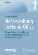 Cover-Bild zum Titel 'Die Verwaltung im Home-Office' von 'Luise Krompholz'