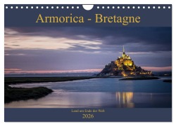 Cover-Bild zum Titel 'Armorica - Bretagne, Land am Ende der Welt (Wandkalender 2026 DIN A4 quer), CALVENDO Monatskalender' von 'Thomas Zilch'