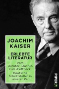 Cover-Bild zum Titel 'Erlebte Literatur' von 'Joachim Kaiser'