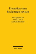 Cover-Bild zum Titel 'Promotion eines furchtbaren Juristen' von ''