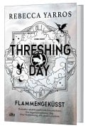 Cover-Bild zum Titel 'Threshing Day - Flammengeküsst' von 'Rebecca Yarros'