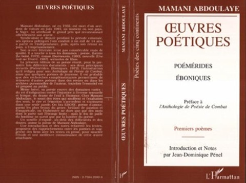 Oeuvres poétiques - Mamani
