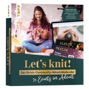 Cover-Bild zum Titel 'Let's knit! 24 Events im Advent' von 'Frechverlag'