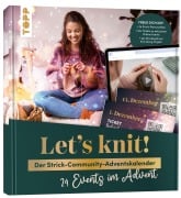 Cover-Bild zum Titel 'Let's knit! 24 Events im Advent' von 'Frechverlag'